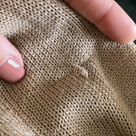 NWOT Wooden Ships Knits Colorblock poncho - Picture 6 of 7